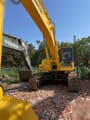 2017 Komatsu PC400-7 crawler excavator, front three-quarter view