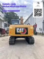 2023 Caterpillar 313D crawler excavator rear view