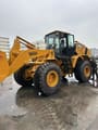 2020 Caterpillar 966H wheel loader, front three-quarter view