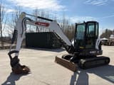2023 Bobcat E50Z mini excavator, side view