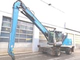 2016 Fuchs MHL335 E material handler, side view