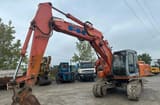2000 Fiat-Hitachi EX 215 crawler excavator, front three-quarter view