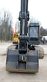 2020 Volvo EC220E crawler excavator, front view of bucket and boom