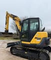 2021 Yanmar SV100-2PB crawler excavator, side view