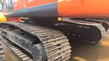 2015 Hitachi ZX240 crawler excavator undercarriage view