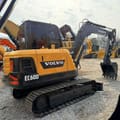 2023 Volvo EC60D crawler excavator, rear three-quarter view