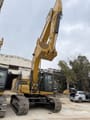 2025 Caterpillar 336GC crawler excavator, front three-quarter view