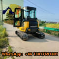 2023 Komatsu PC55 mini excavator front view