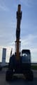 2024 CASE CX 160E crawler excavator, front view with boom raised