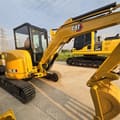 2021 Caterpillar 303.5E mini excavator, side view