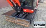 2022 Kubota KX027-4 mini excavator front view with blade