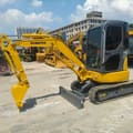 2020 Komatsu PC30 mini excavator, side view