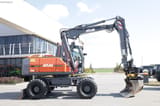 2016 Atlas 160W wheel excavator side view