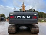 2016 Hyundai HX300LR excavator rear view