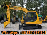 2019 Komatsu PC70 mini excavator, side view