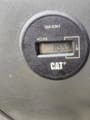 Caterpillar 349D2 Crawler Excavator hour meter detail