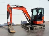 2020 Kubota KX037-4 mini excavator, side view