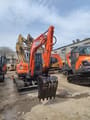 2016 Doosan DH55 crawler excavator, front view