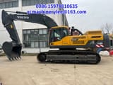 2023 Volvo EC480DL crawler excavator, side profile view