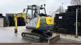2017 Wacker Neuson 3503 RD VDS mini excavator, rear three-quarter view