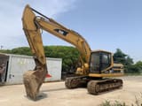 2015 Caterpillar 320BL crawler excavator, side profile view
