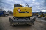 2018 Komatsu PW148-10 wheel excavator rear view