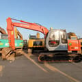2015 Hitachi EX120-5 crawler excavator, side profile view