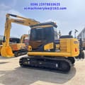 2024 Komatsu PC130 crawler excavator, side view