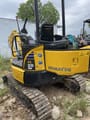 2022 Komatsu PC20MR-3 mini excavator rear view