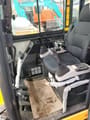 2015 Komatsu PC58 mini excavator interior view