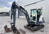 2014 Terex TC 35 mini excavator, side view