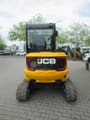 2022 JCB 35Z-1 mini excavator, rear view