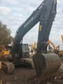 2022 Volvo EC290 crawler excavator, front three-quarter view