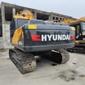 2015 Hyundai R220LC-9S crawler excavator rear view