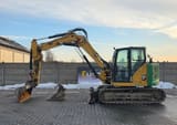2019 Caterpillar 308C crawler excavator, side view