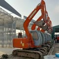 2008 Hitachi EX60-5 mini excavator, side view