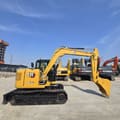 2022 Caterpillar 308.5E2 mini excavator, side profile view