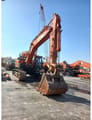 2022 Hitachi ZX470-5G crawler excavator, front three-quarter view