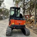 2023 Hitachi ZX50U mini excavator rear view