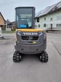 2017 Volvo EC35D mini excavator, rear view