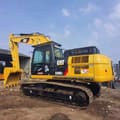 2020 Caterpillar 330D2 crawler excavator, side profile view