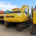 2018 Komatsu PC200-6 crawler excavator rear view