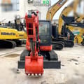 2021 Kubota U55-5 mini excavator, front view