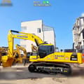 2022 Komatsu PC350-7 crawler excavator, side view