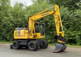 2011 Komatsu PW148 wheel excavator side view