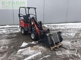 2024 Schäffer 1622 mini excavator, three-quarter front view
