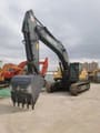 2020 Volvo EC480DL crawler excavator, front three-quarter view