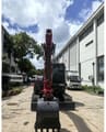 2025 Yanmar VIO85 mini excavator, front view