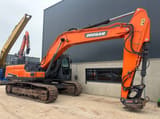 2017 Doosan DX300LC-5 crawler excavator side view