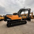 2022 Hyundai 225-9S crawler excavator, side view